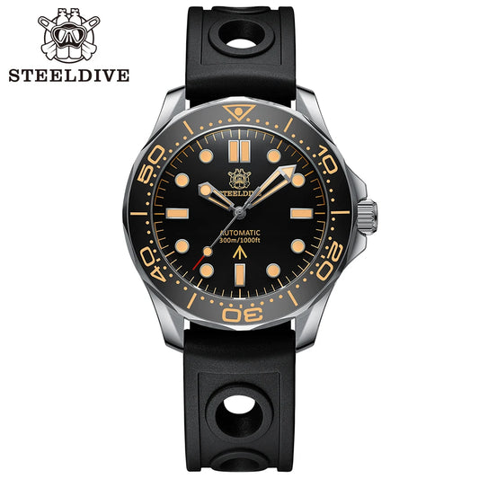 SD1957 New Arrival 42MM Vintage Bezel 200M Waterproof NH35 Green Luminou Sapphire Glass Automatic Dive Watch Montre